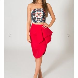 The Fifth Label You & Me Floral Bustier XS